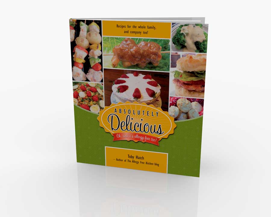 3D render of cookbook
